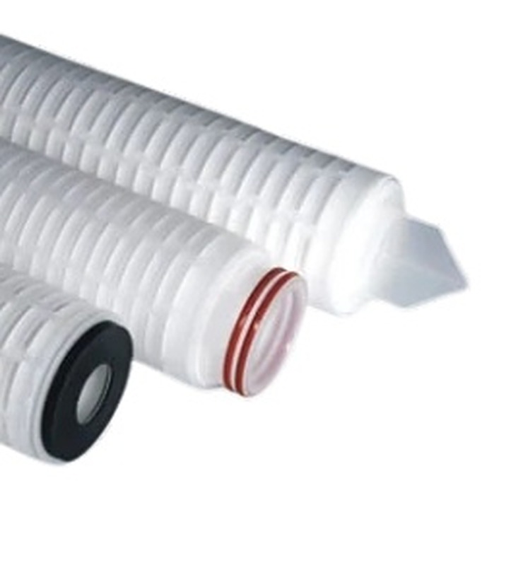 Pleated filter cartridges